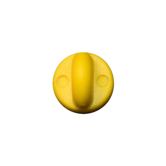 Hero's Pride Yellow Rubber Pin Clutch