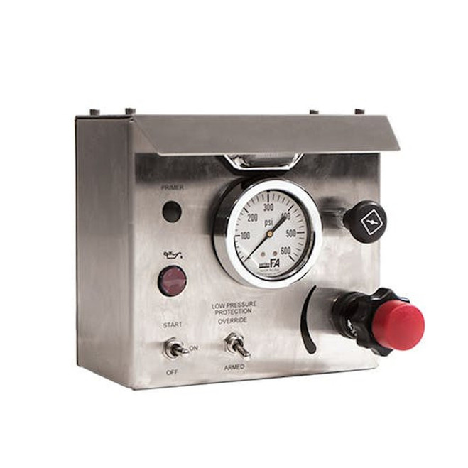 WATERAX ECP Enclosed Mini Control Panel, front view
