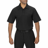 Blauer Polyester ArmorSkin Short Sleeve Base Shirt Black 1
