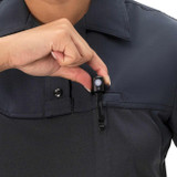 Blauer Women's FlexRS Short Sleeve ArmorSkin Base Shirt Navy 4