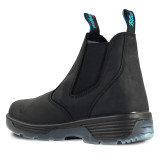 Redback Blue Tongue 6" Station (Composite Toe) Slip-On Boot, back view
