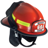 MSA Cairns Invader 664 Fire Helmet 664 INVADER CAIRNS at Curtis - Tools for Heroes