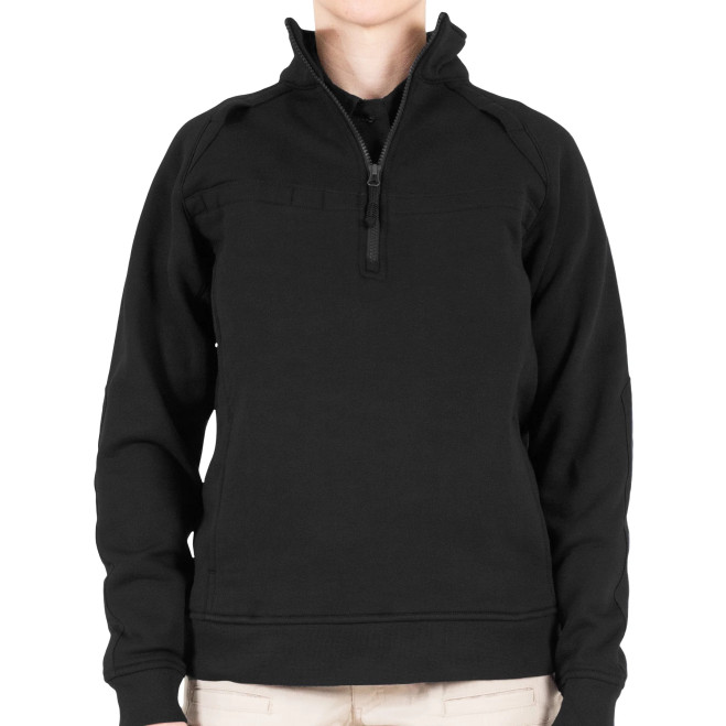 First Tactical Women's Quarter Zip Job Shirt Black 1
